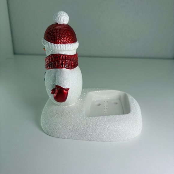 HOLIDAY 2022 SHINING SNOWMAN FOAMING SOAP HOLDER Bath & Body Works NEW - Picture 3 of 5